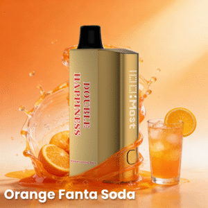Hot selling product double happiness vape 9kpuffs  Orange Fanta Soda